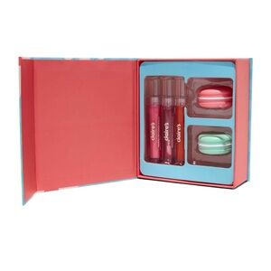 Blue Daisy Mini Book Lip Gloss Set